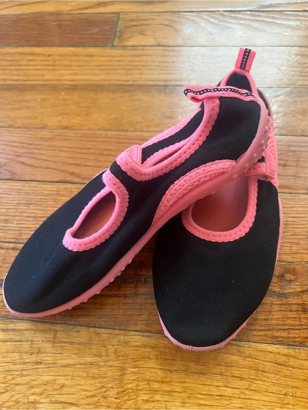 Place Black and Pink Kids Mary Jane Water Shoes